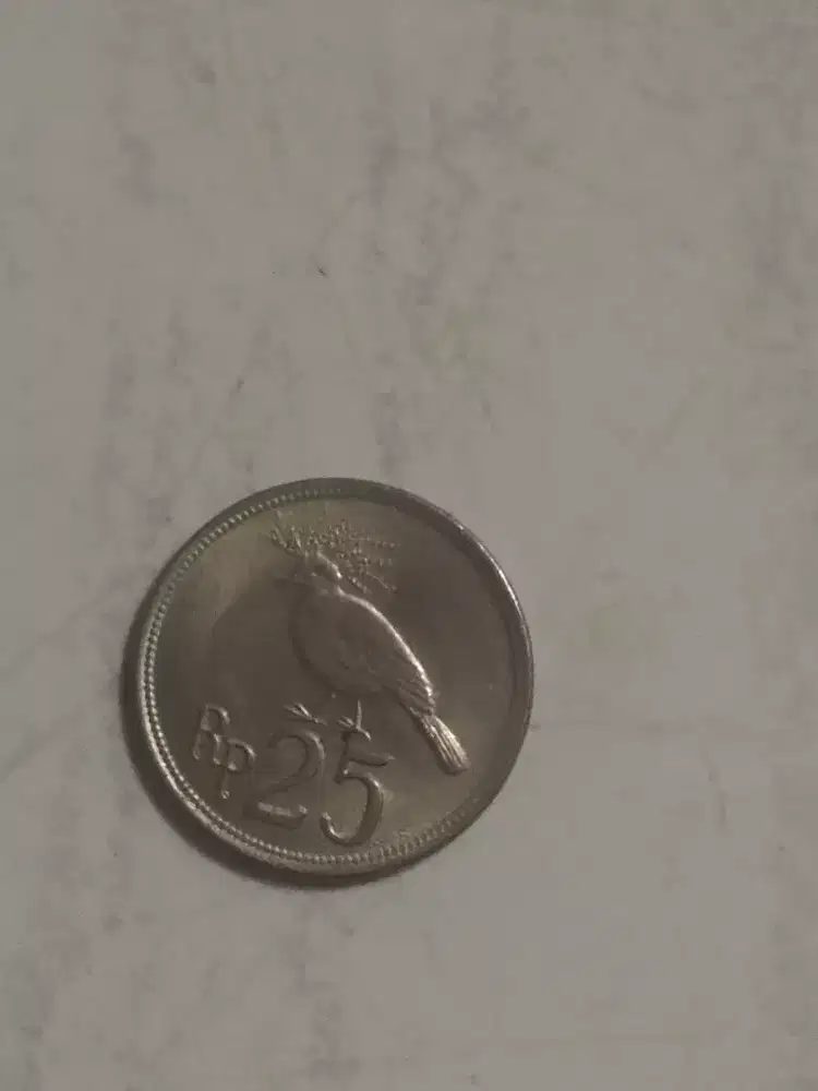 Uang koin 25 rupiah