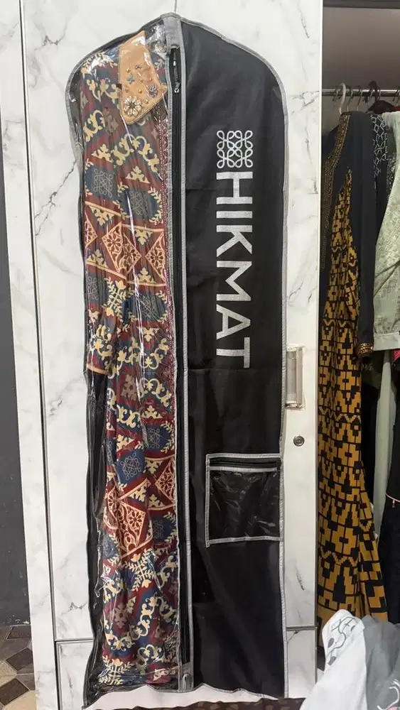 Gamis hikmat original biru size S