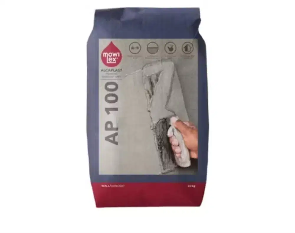 Mowilex Alcaplast Skimcoat AP100 kemasan 25kg