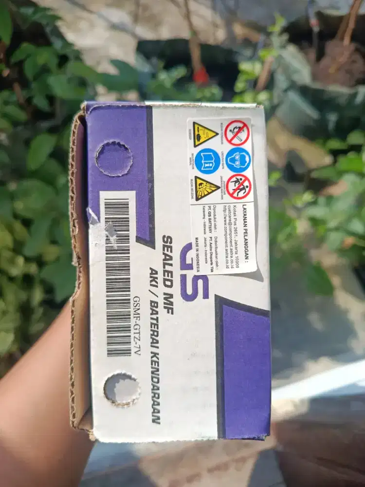 Aki Motor GS ASTRA GTZ7V MF