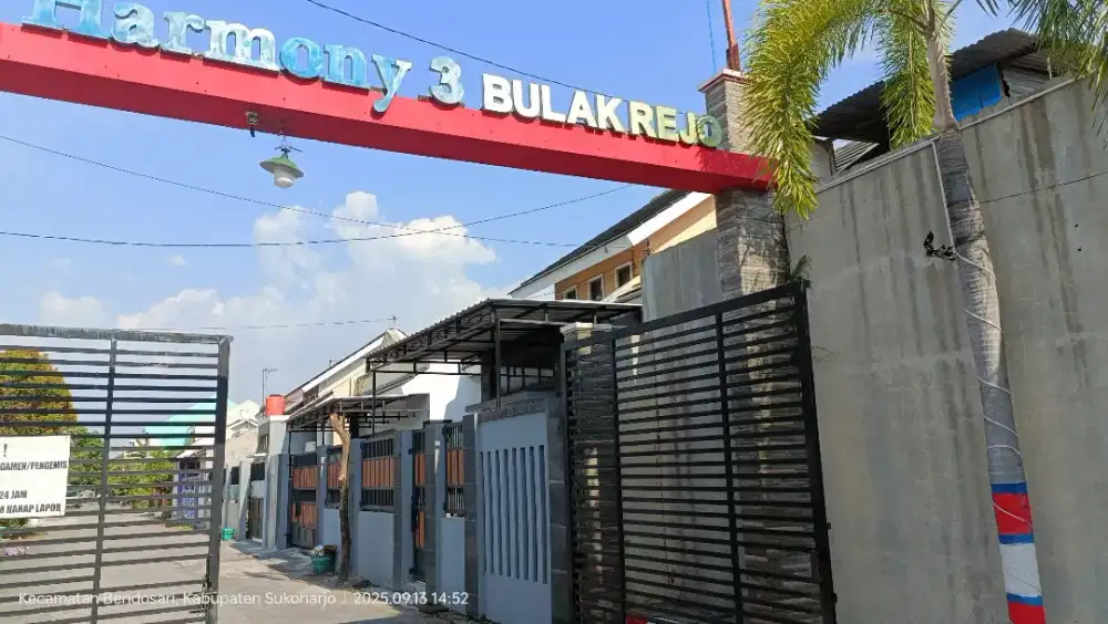 Disewakan/dijual rumah di Perumahan Graha Harmony 3 Bulakrejo