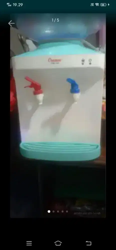 Jual-cpt(BU):Dispenser Cosmos Portabel Hot&Cool,No-minus,No-kendala,