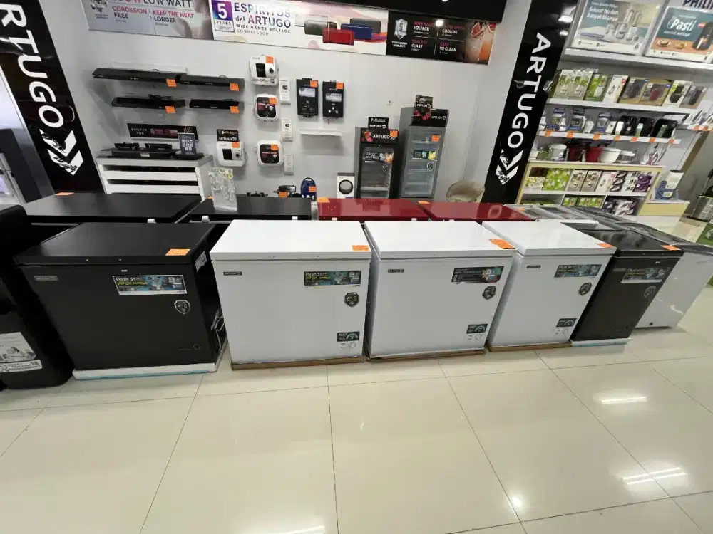 FREEZER BOX ARTUGO BISA KREDIT TANPA DP