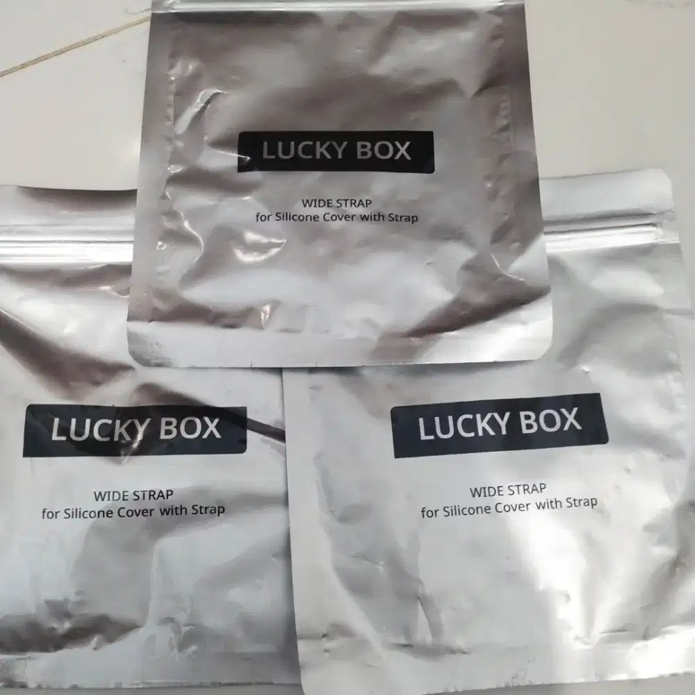 LUCKY BOX WIDE STRAP 3pcs