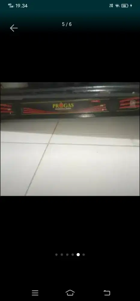 Jual-cpt(BU)Gress baru:Kompor gas 2 tungku merk.PROGAS,No-minus