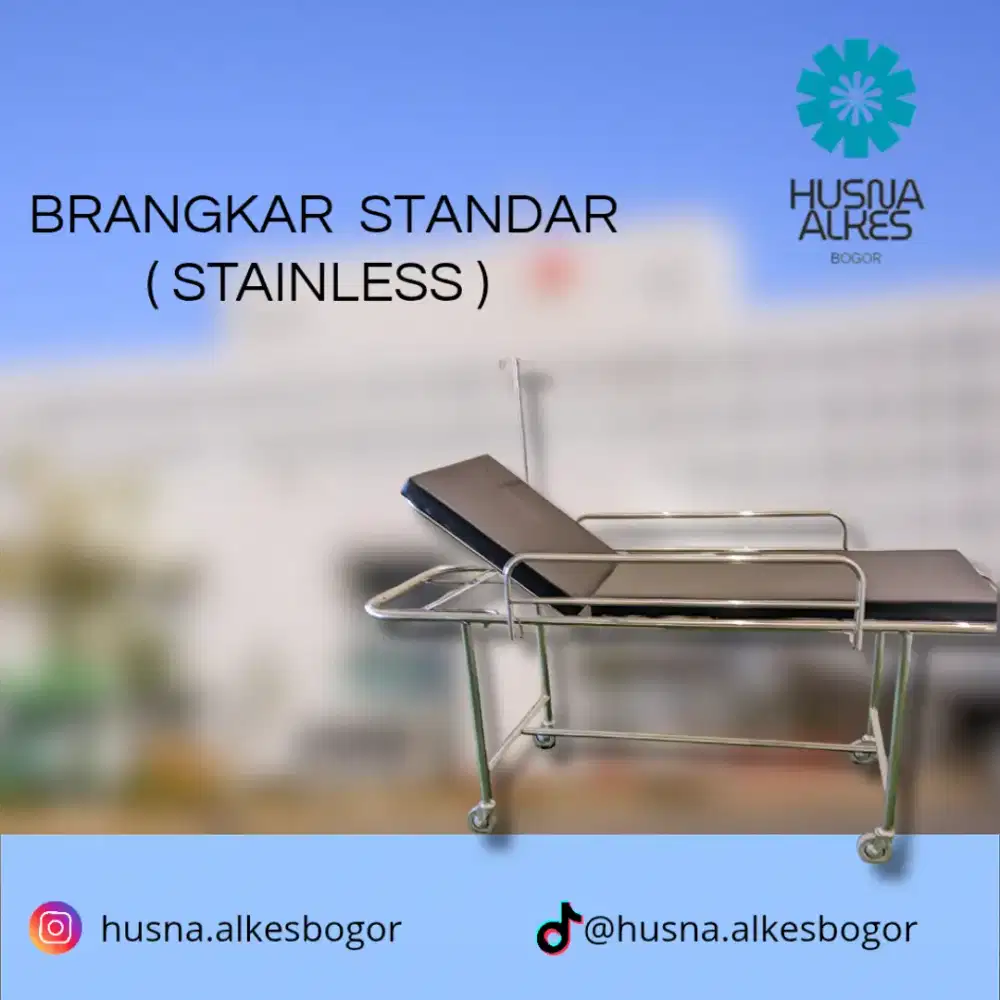 Brangkar Standar ( Alingan Stainless ) Brangkar Dorong