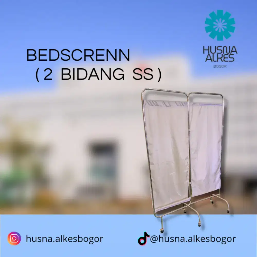 Bedscreen 2 Bidang Stainless