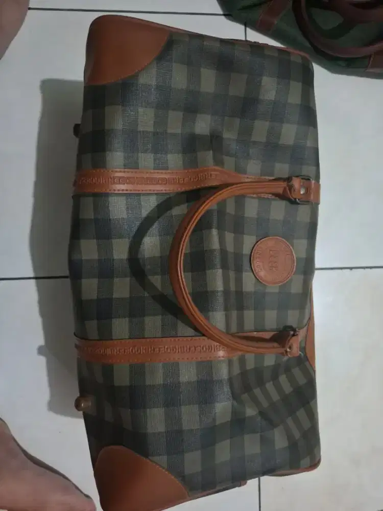 Tas Dufflebag Vintage Kulit