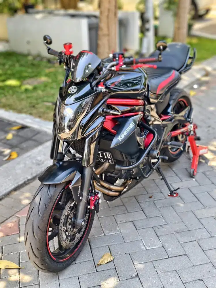 Jual ER6N ABS 2015 chasis merah istimewa harga Nett