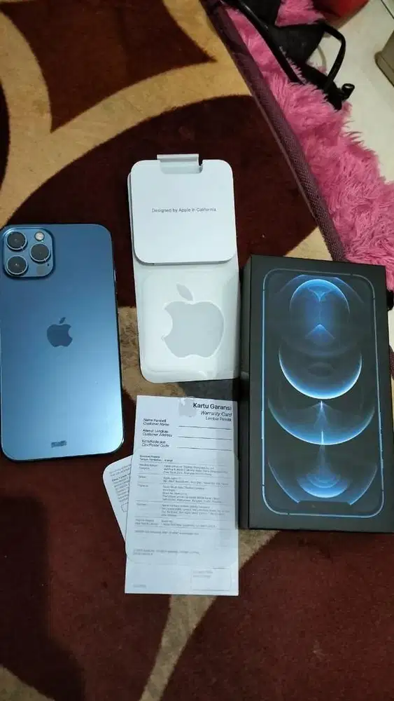Iphone 12 promax 128 gb IBox lengkap