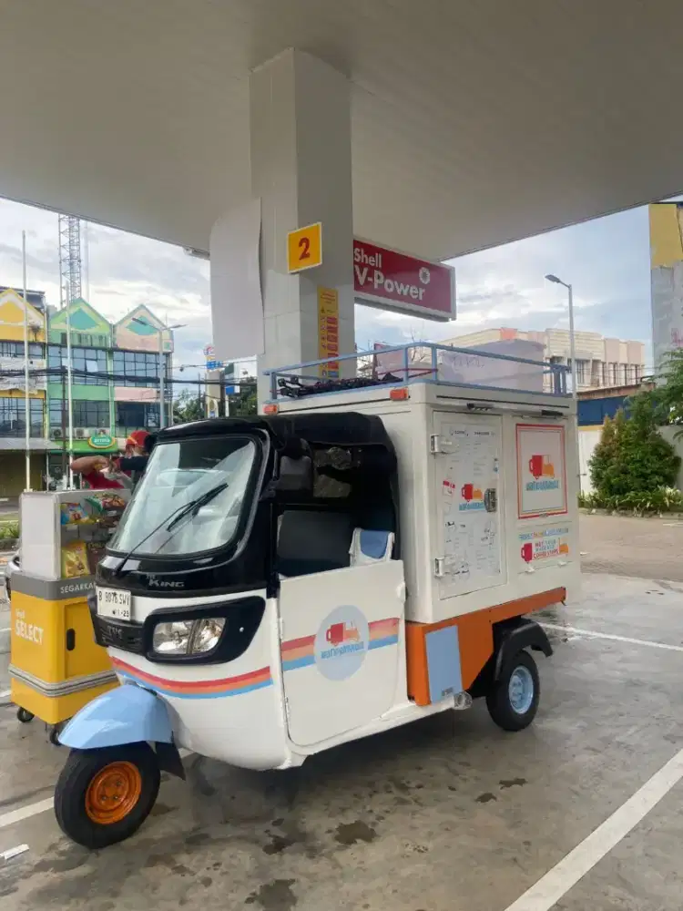 TVS KING BAJAI KOPI TVS BOX KARGO CARGO