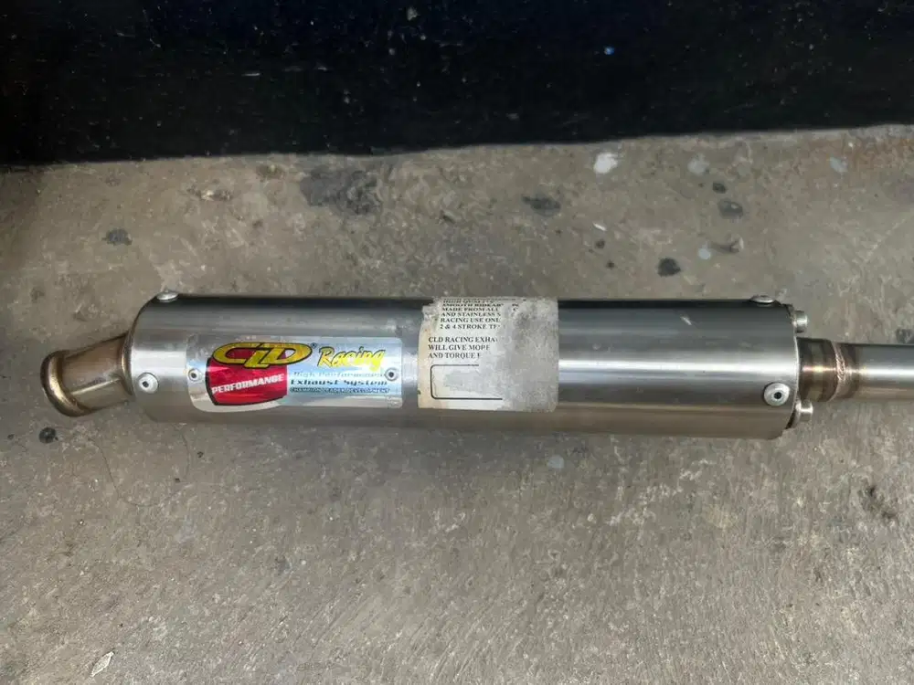 knalpot racing kawasaki ninja RR by cld original product