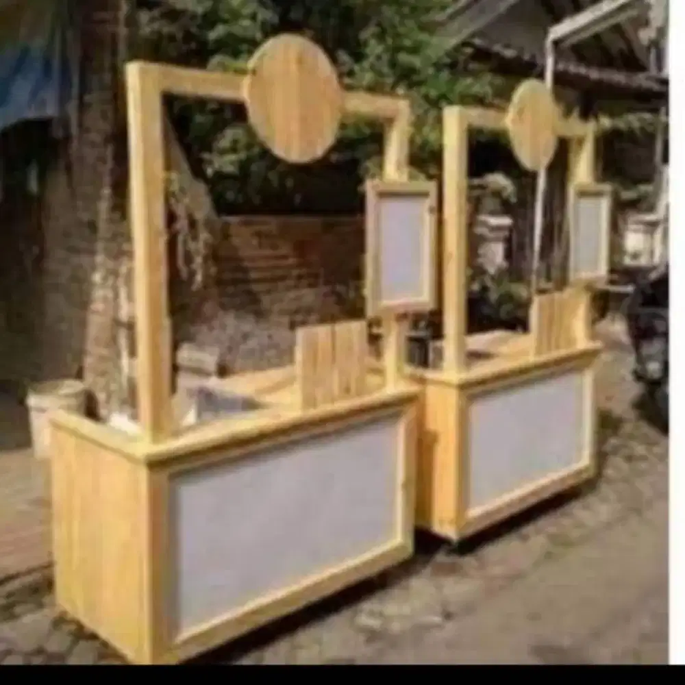 Menerima tempahan gerobak booth stand bazzar perlengkapan usaha