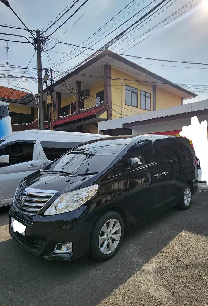 Toyota Alphard 2012 G pilot seat kondisi terawat dan termurah