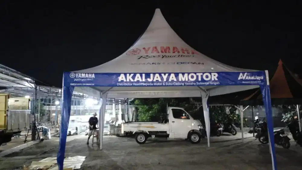 Pembuatan Tenda Sarnafil