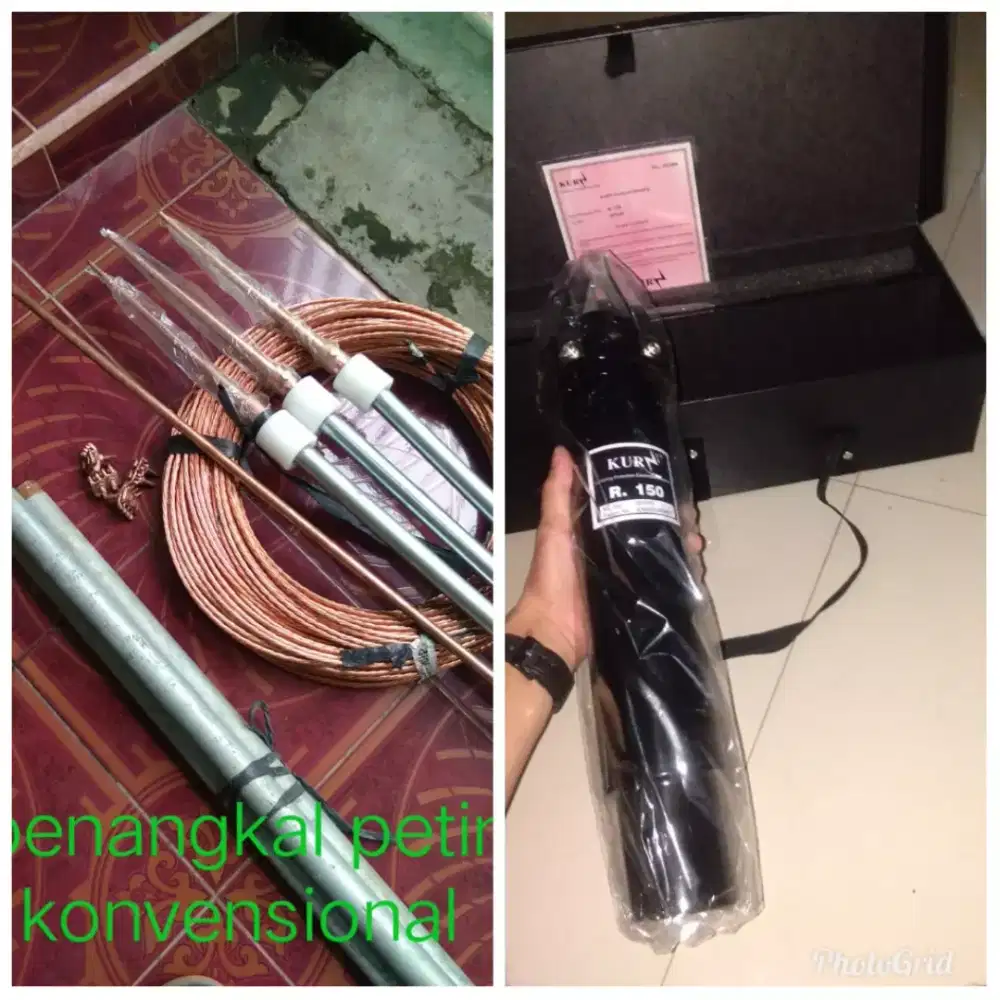 Penangkal petir konvensional 2aip pasang sejabodetabek
