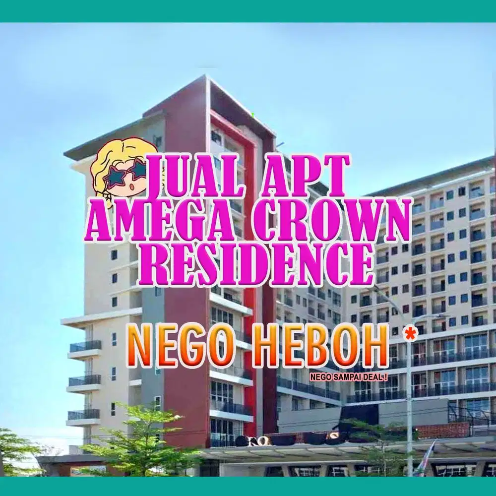 Apartemen Amega Crown, Harga diskon besar