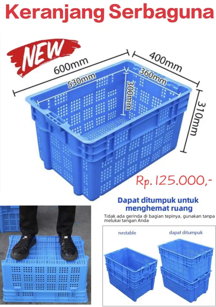 Pallet plastik palet plastik murah Jakarta Bogor Bandung Lampung