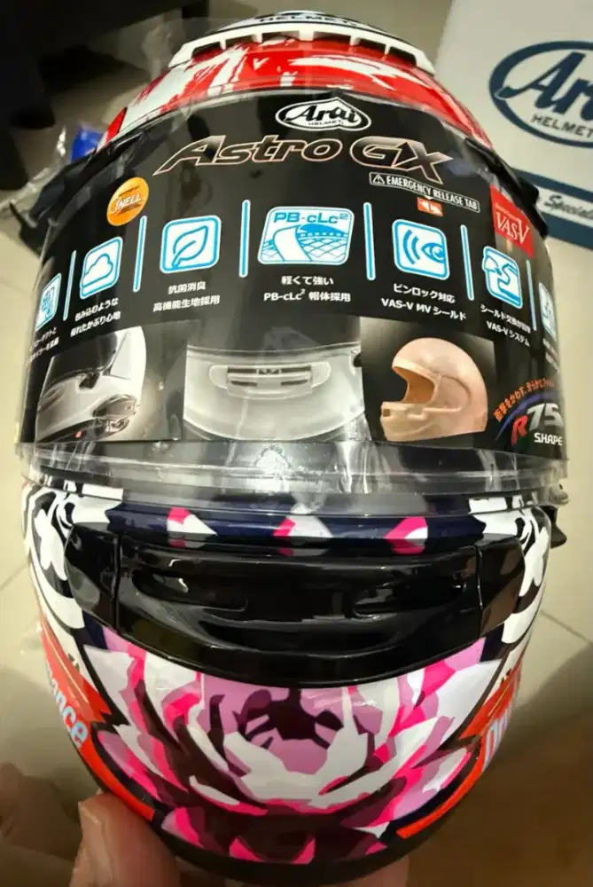 Brand New ARAI ASTRO-GX JUNGLE 2 helmet JDM / Helm Size Ukuran L