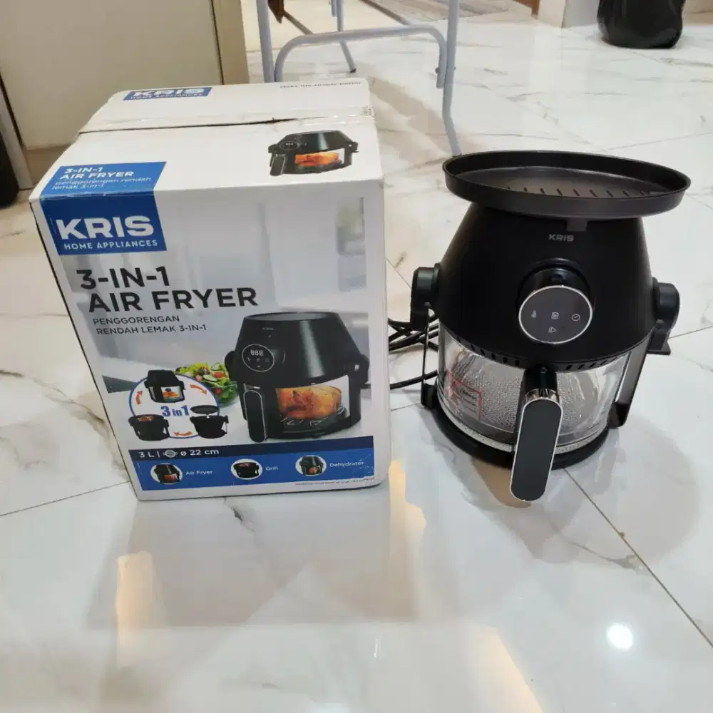 Kris 3 In 1 Air Fryer