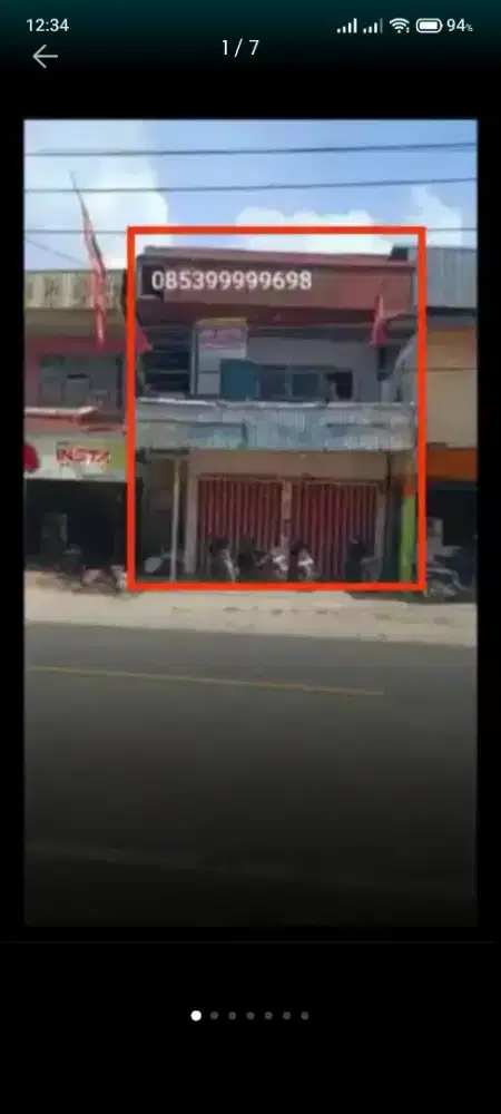 Di Jual / Di Sewa Ruko Murah 2 Lantai