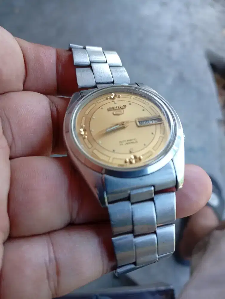 Jam seiko 5 7009A Vintage size 38mm rante bb 80kg jamsaja Orimulus