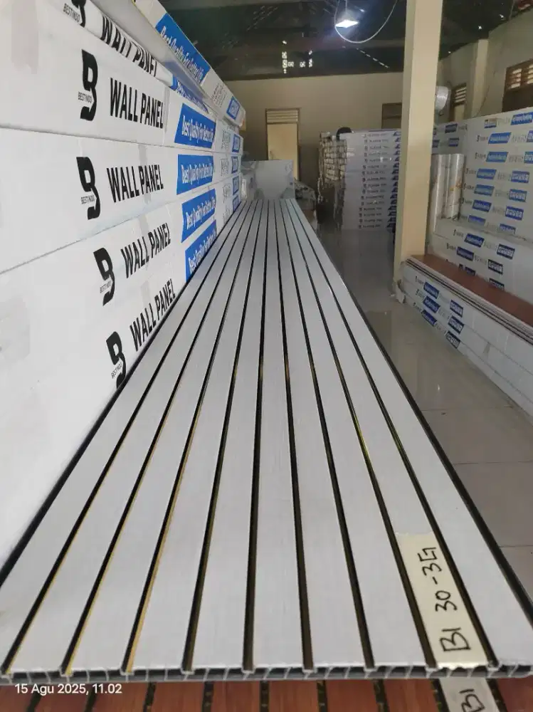Wallpanel bahan premium bahan saja dan terpasang