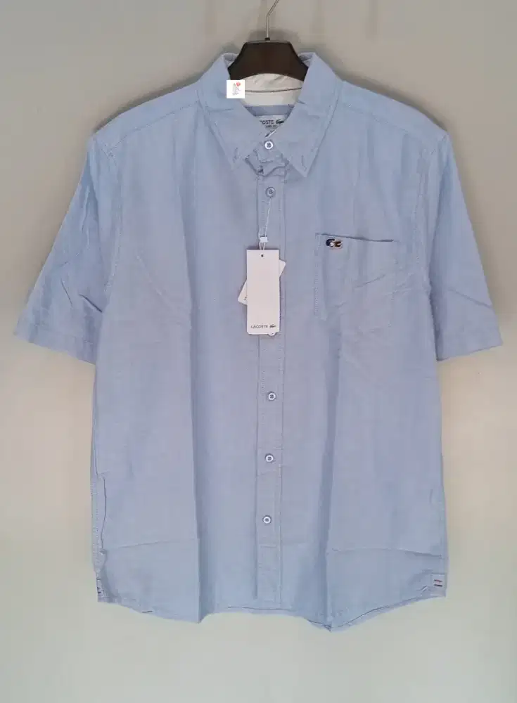 LACOSTE KEMEJA KASUAL BLUESKY