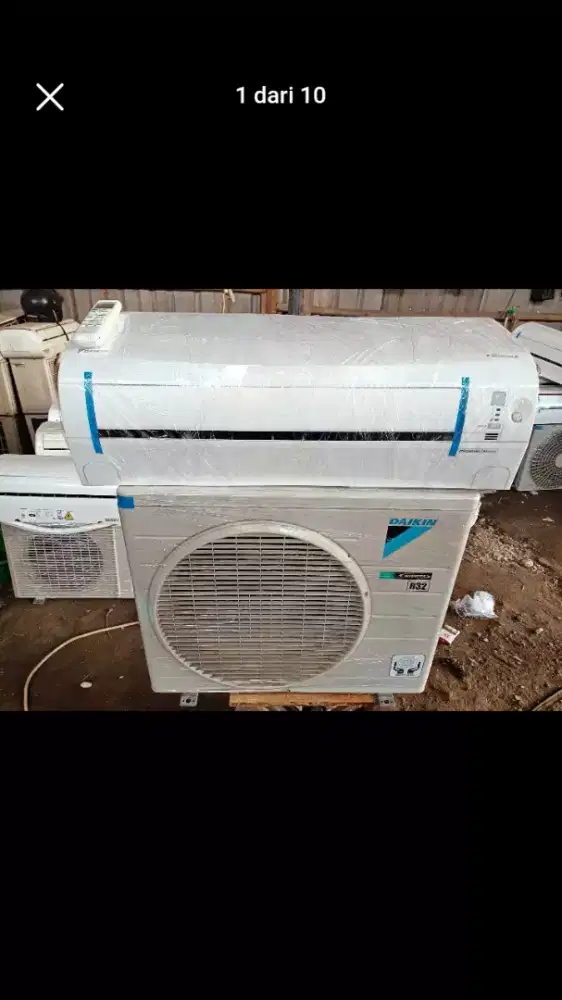 Ac Daikin inverter1 1/2pk masih dingin