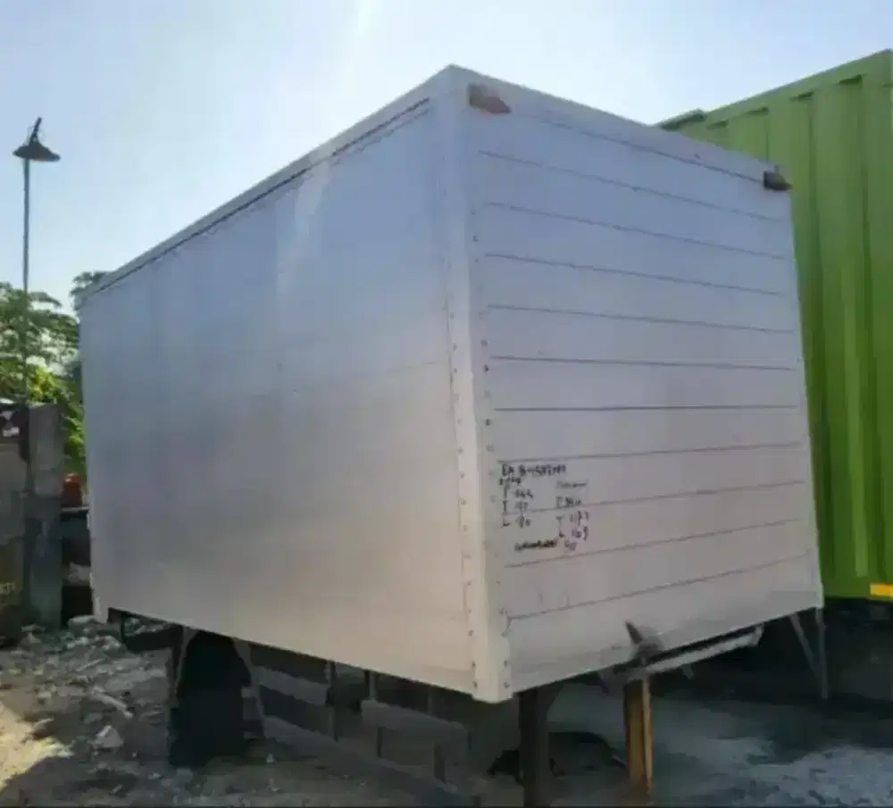 MULUS MURAH Box alumunium Isuzu Elf JUMBO 3,5m bok aluminium