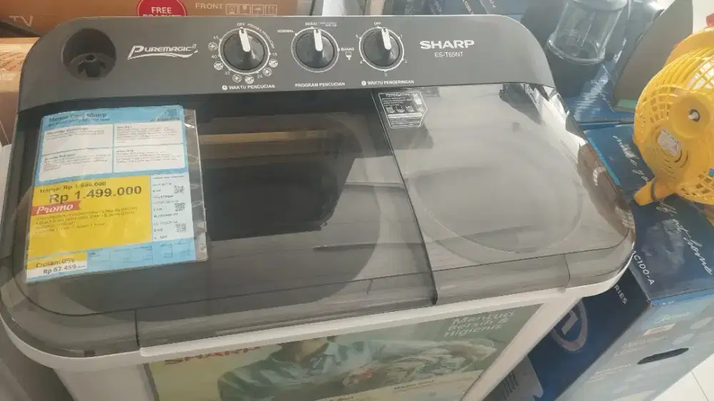 Mesin cuci Sharp 6kg 320 watt