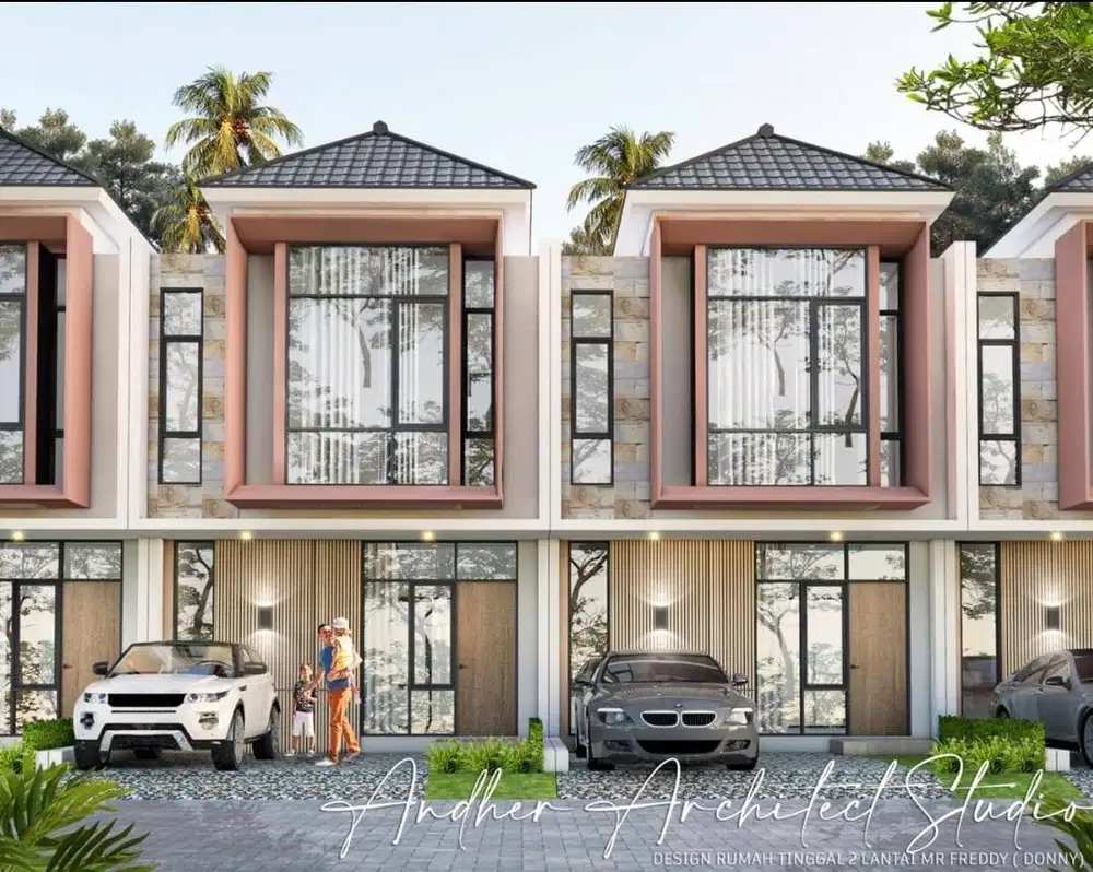 Rumah Lux Baru Harga Promo utk type 2 Lantai dlm cluster di Cihanjuang