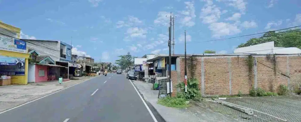 Tanah dijual di jalan raya pakis malang