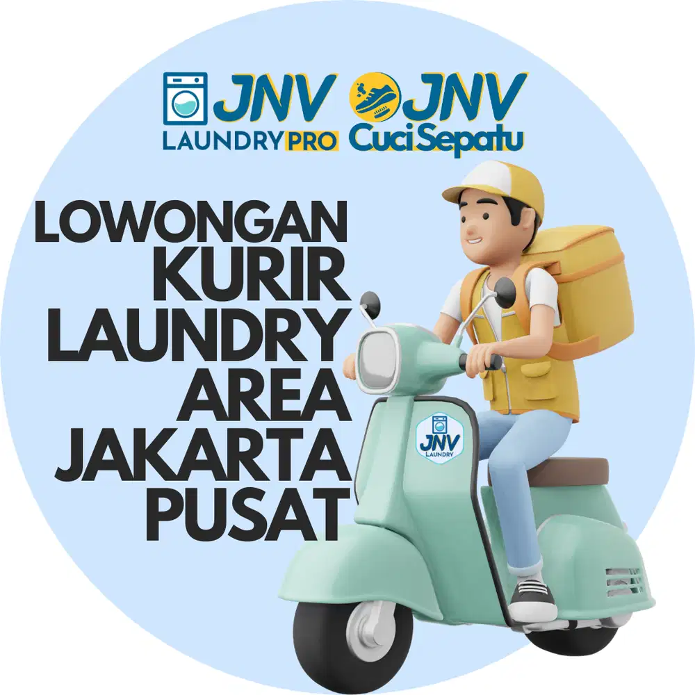 KURIR MOTOR LAUNDRY CEMPAKA PUTIH