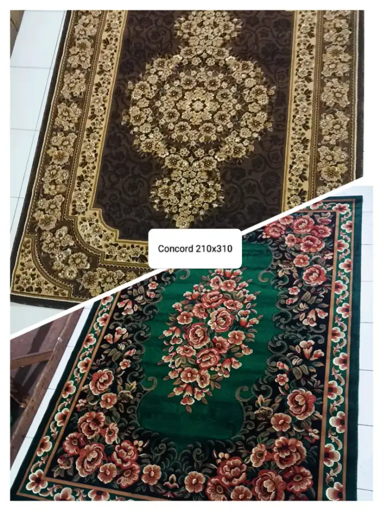 Jual Karpet dan sajadah berbagai merk
