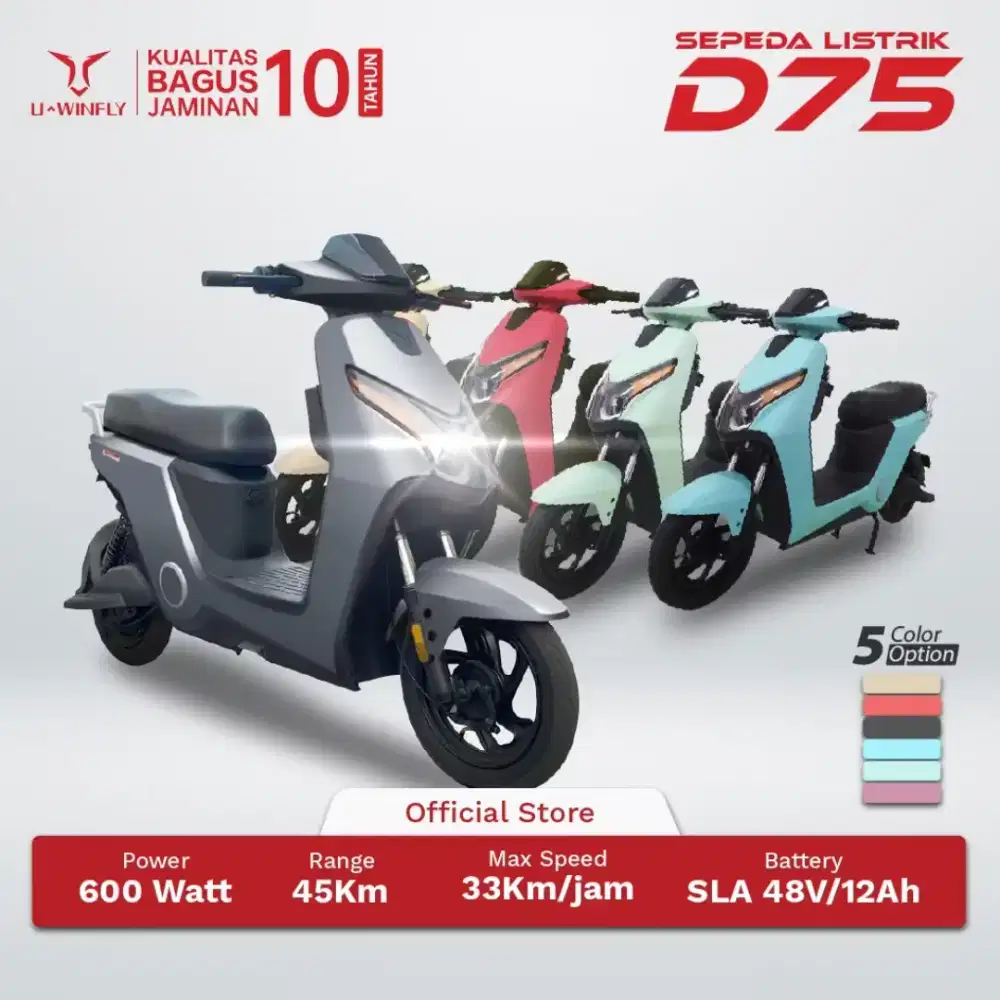 SELIS Sepeda Listrik Murah (Uwinfly D75)