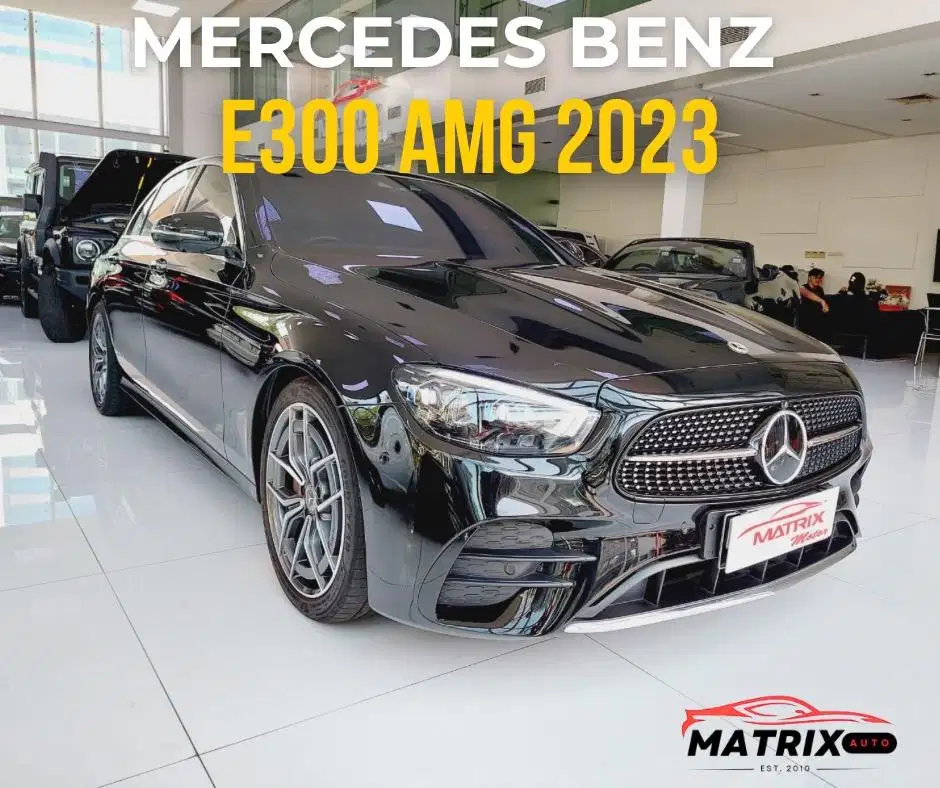 MERCEDES BENZ E300 2023! KONDISI SUPER! TERMURAH E CLASS E 300 2023
