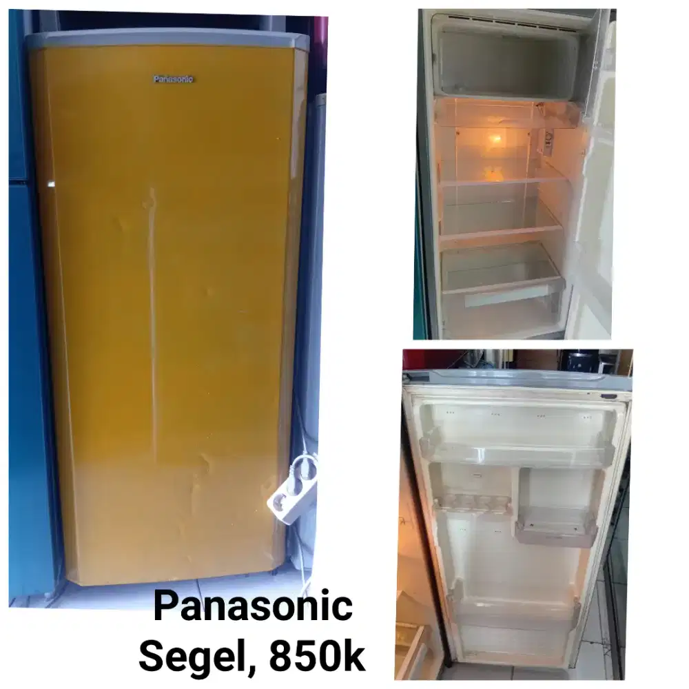 Kulkas PANASONIC bekas bergaransi