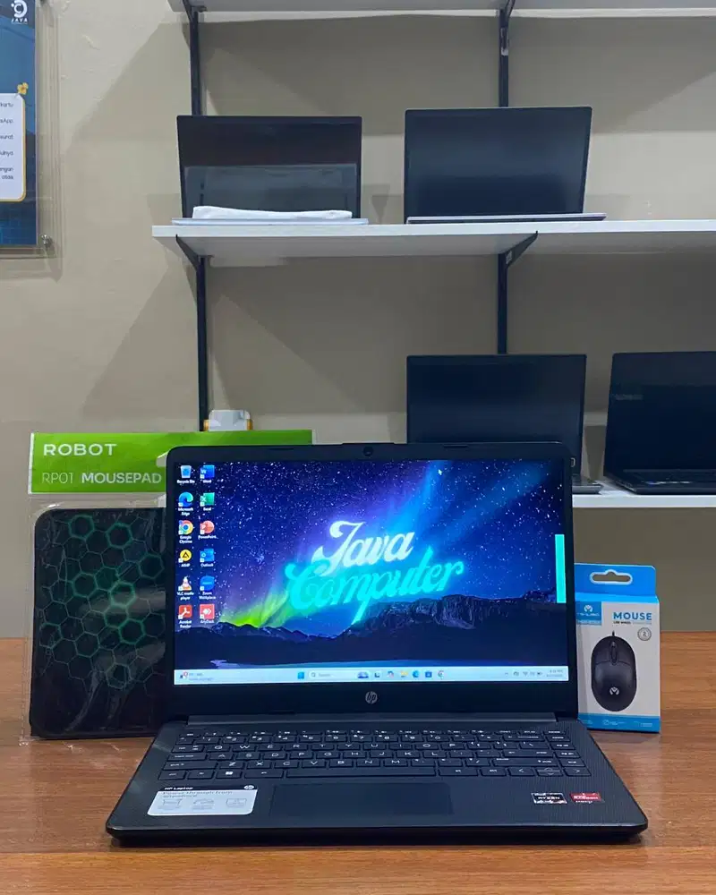 HP 14-fq1003CL AMD Ryzen 3 5300U RAM 8GB DDR4 SSD 256GB Touchscreen