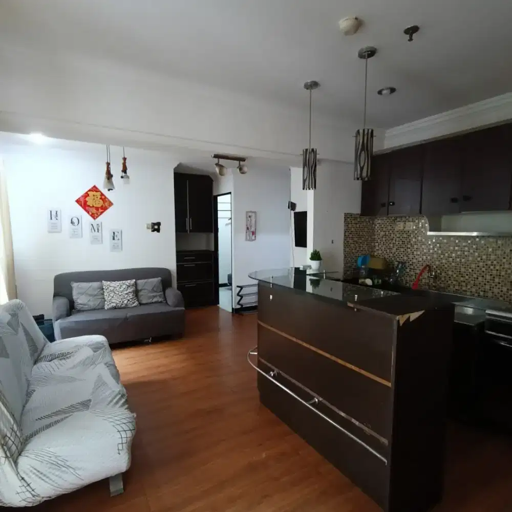 Disewakan Per 6 Bulan Apartemen Sentra Timur 3 Kamar Tidur