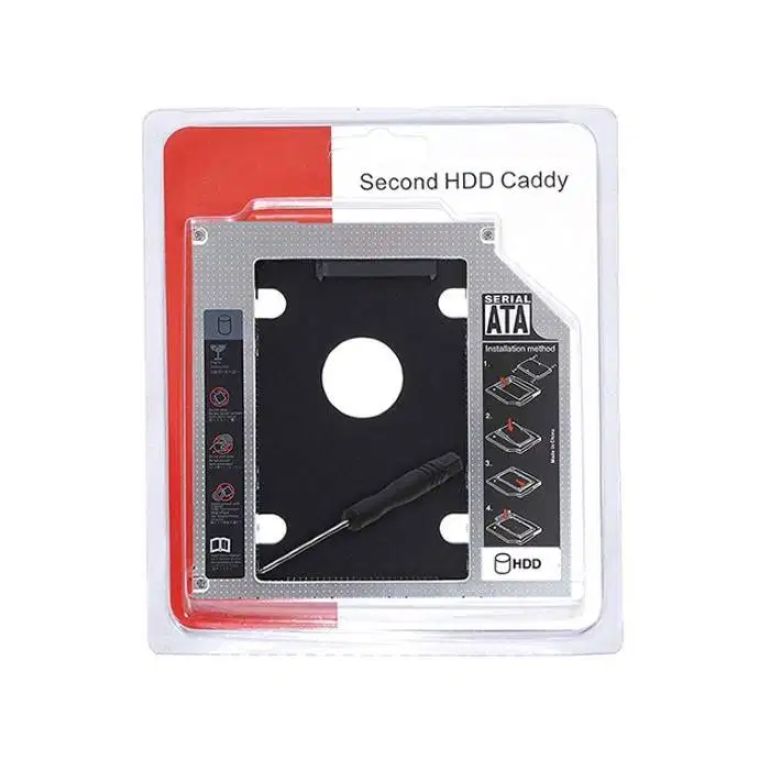 HARDDISK SECOND CADDY FOR NOTEBOOK 9.5MM