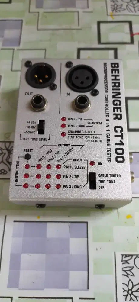 Kabel tester Behringer ct100