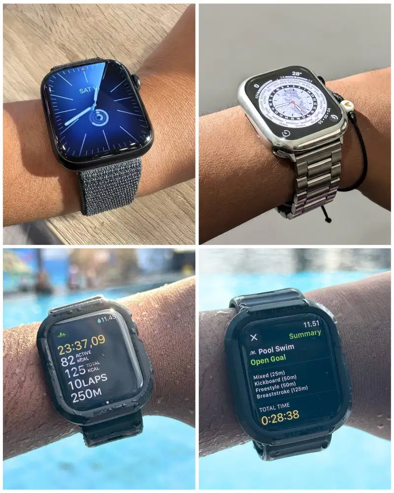 Apple Watch Series 9 – 45mm Midnight (Waterproof)