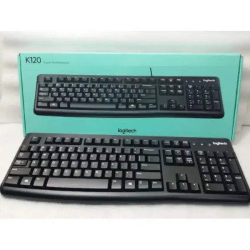 logitech k120 wired keyboard second
