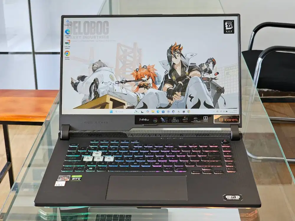 ASUS ROG STRIX G15 G513IC AMD Ryzen 7 Nvidia RTX 3050 4 GB 144 Hz RGB