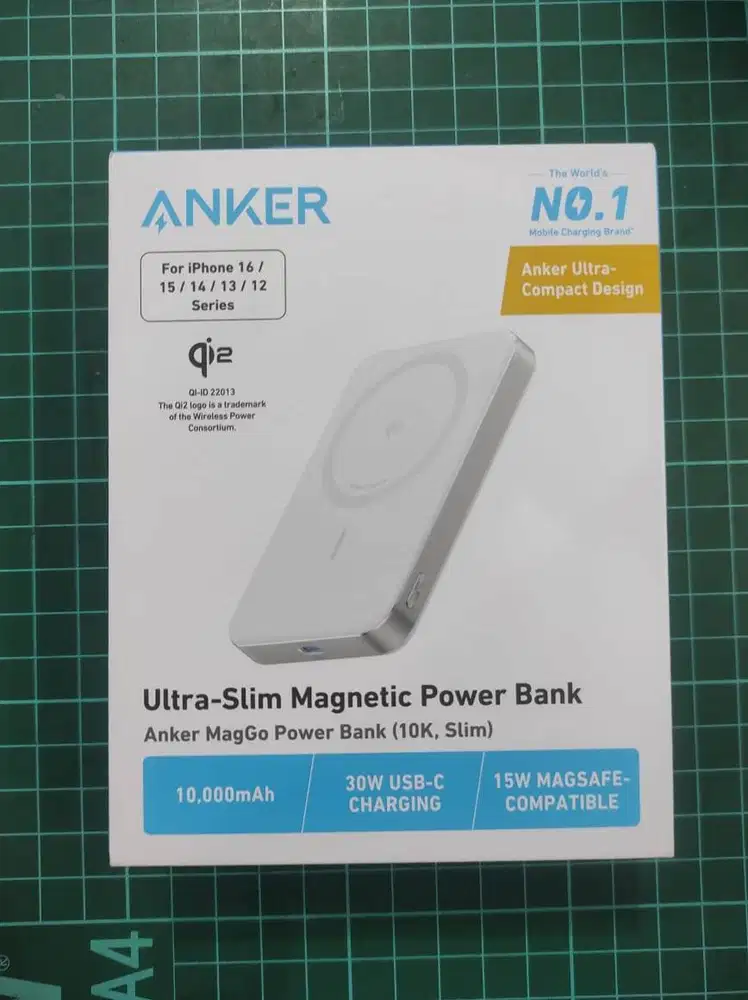 JualAnker MagGo Wireless Power Bank Magnetic Magsafe 15W