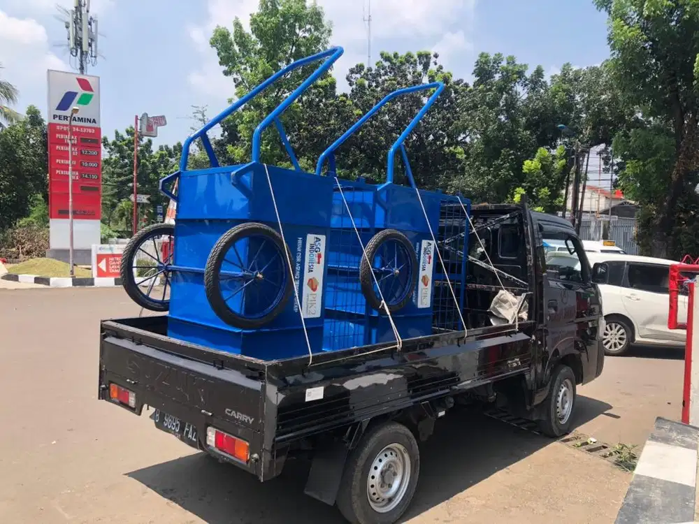 Gerobak sampah ready