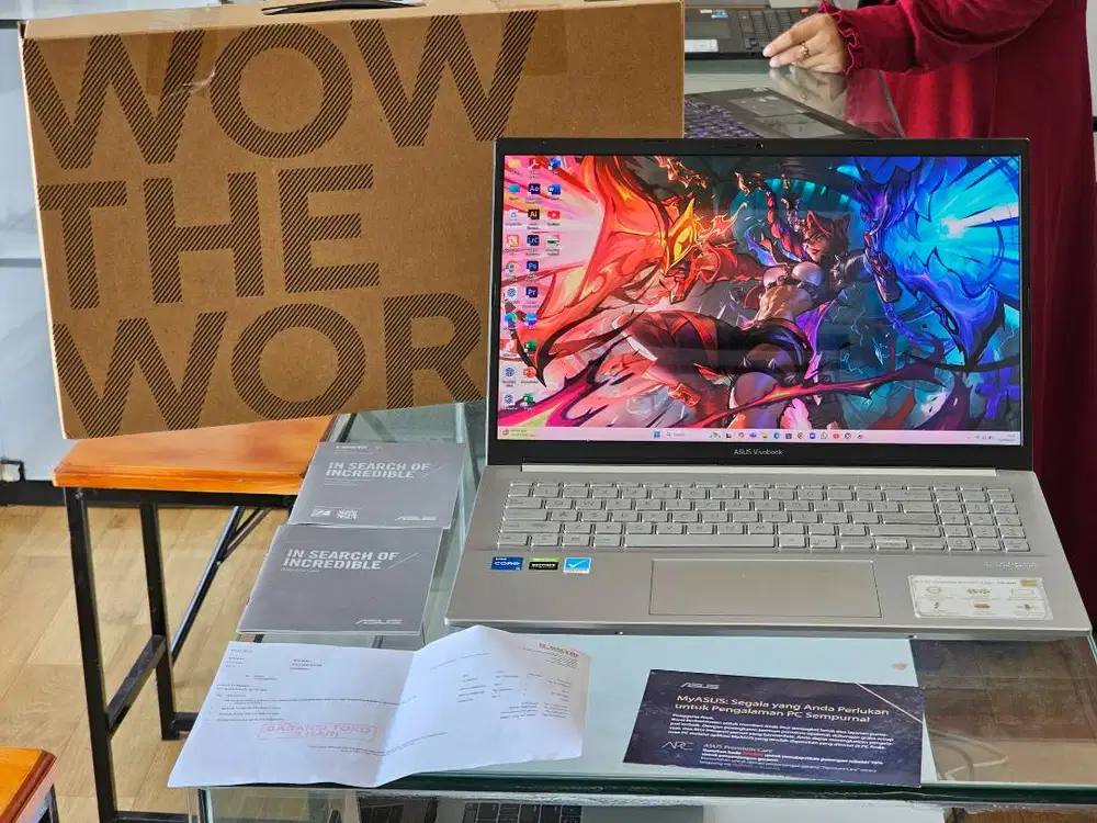 ASUS Vivobook OLED Pro 15 K3500PC intel Core i5 Gen 11 Nvidia RTX 3050