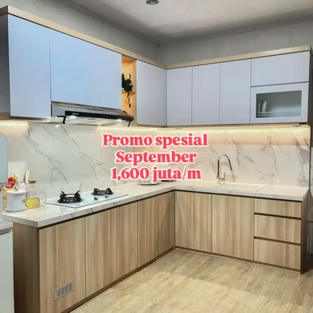 PROMO SPESIAL SEPTEMBER KITCHEN SET DAPUR IMPIAN ANDA