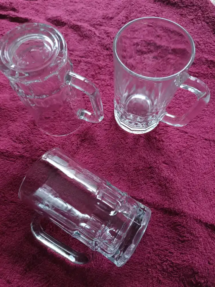 Mug / gelas beling ber gagang